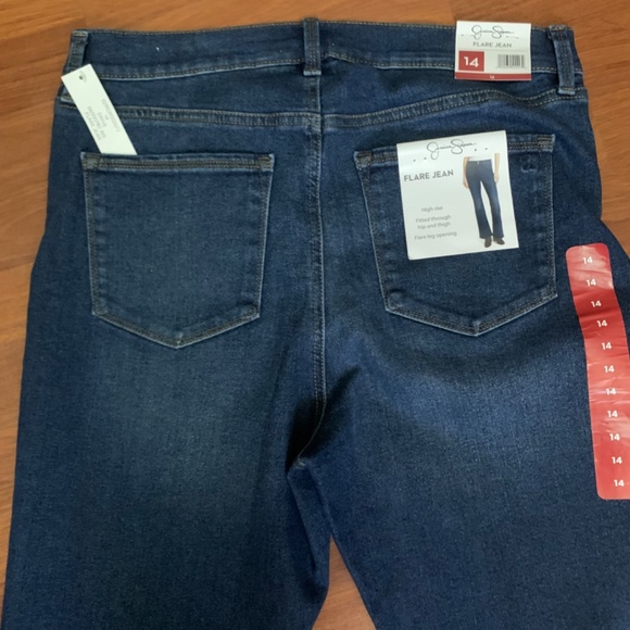 High rise flare jeans size 14 by Jessica Simpson - Picture 3 of 14